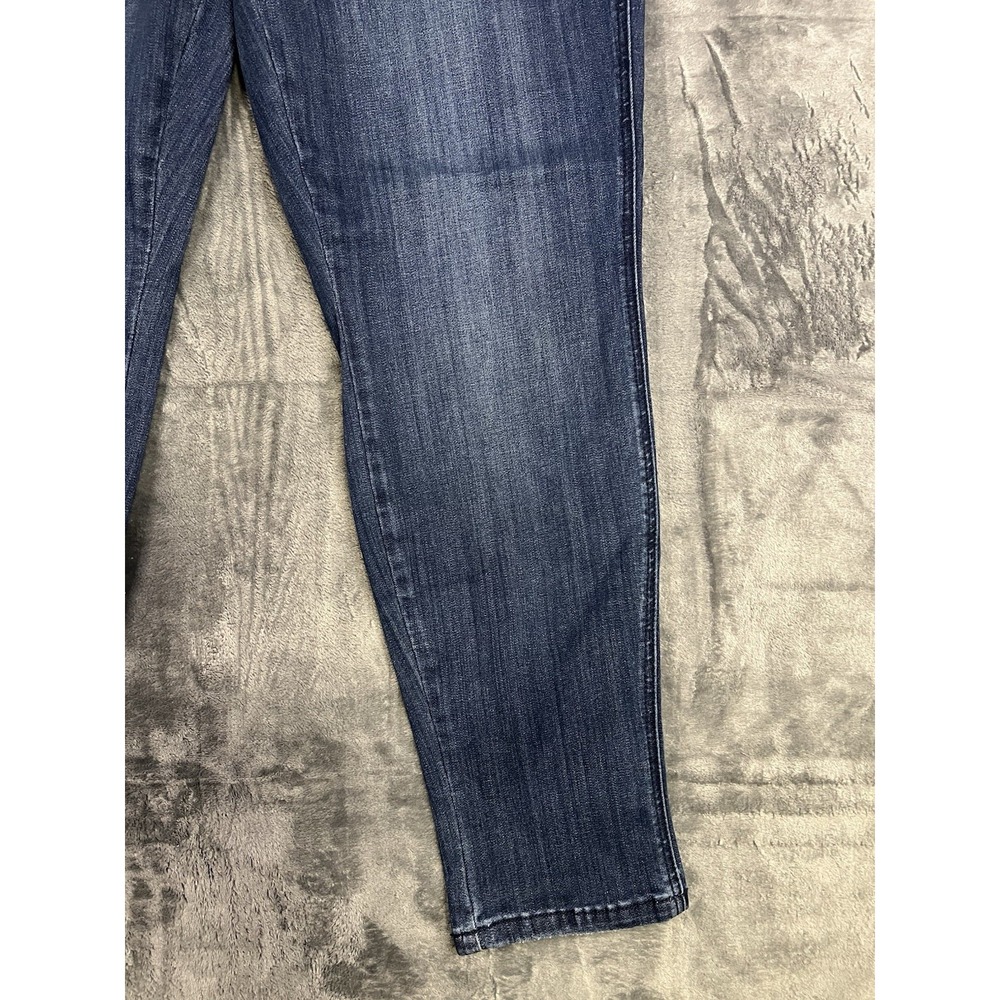 Judy Blue Women's Blue Medium Wash Jogger Jeans Drawstring Pockets Mid Rise - Picture 8 of 16